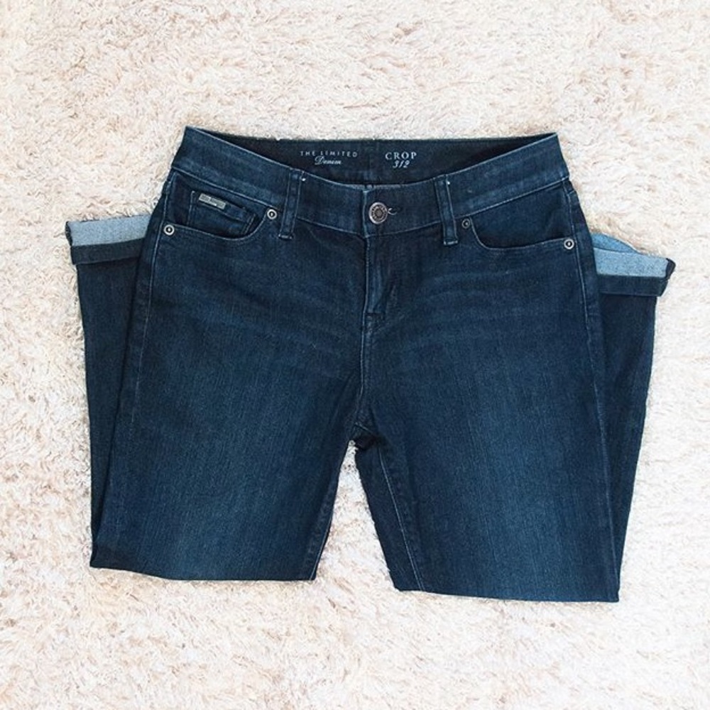 The Limited cropped jeans